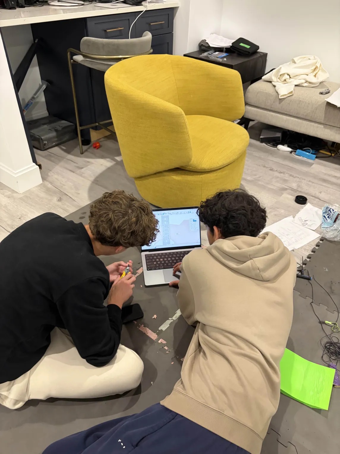 CAD and prototyping session